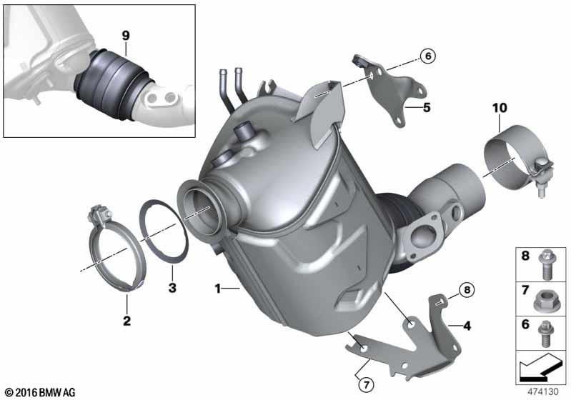 BMW本物の所有者-Close Catalyst（18208470030）| 18208470030