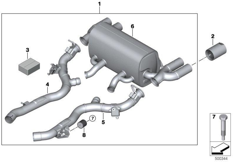 BMW本物のスミットダンパーシステムMパフォーマンス（18302459928）| 18302459928