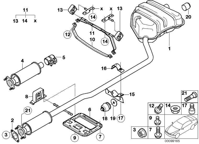 BMW Back Miniの本物の排気システム（18307537083）| 18307537083