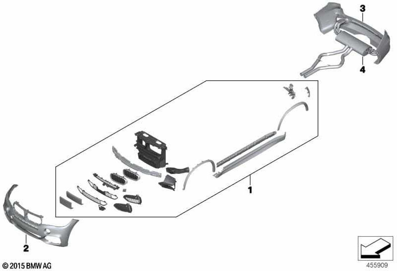 BMW本物のナッハサイレンサー（18308572494）| 18308572494