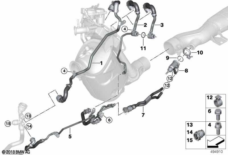 BMW純正Vバンドシェル（18308590002）| 18308590002