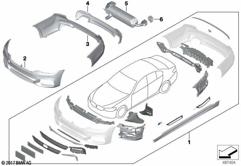 BMW本物のナッハサイレンサー（18308657599）| 18308657599