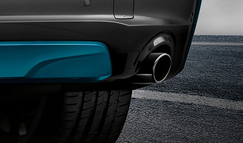 BMW本物のアースパイプブラッククロム1シリーズF40 X1 F48 | 18309489054