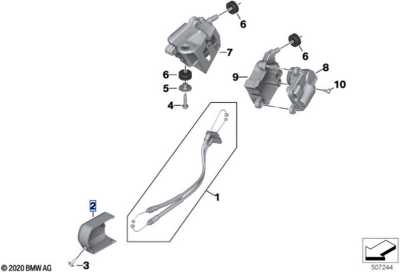 BMW本物のSpritzschutz（18518413817）| 18518413817