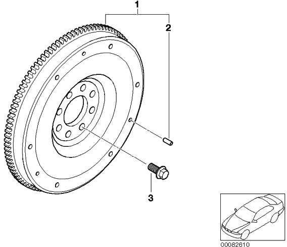 BMW本物の2つの質量スイングd = 220mm mini（21207532057）| 21207532057