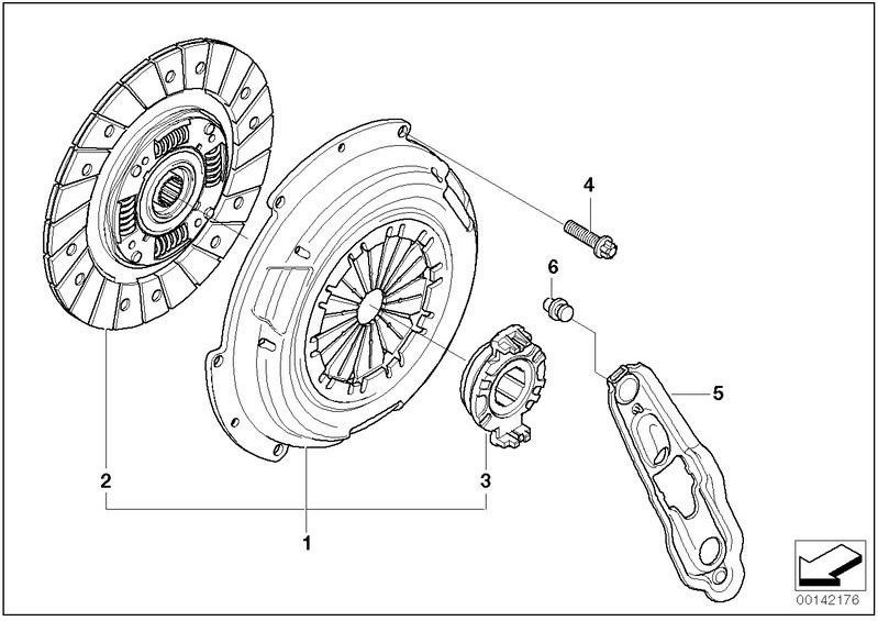 BMW本物の交換偶発ディスクd = 200mm（21207560121）| 21207560121