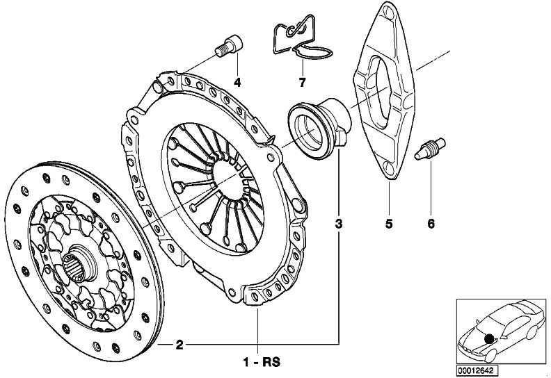 BMW純正カップリングディスクd = 228mm（21217523465）| 21217523465