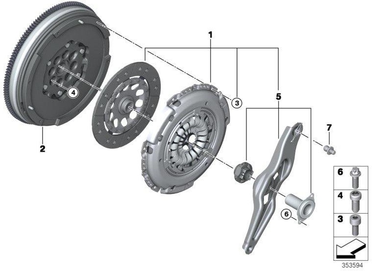 BMW本物のkugelbolzen H = 18.5（21518607922）| 21518607922