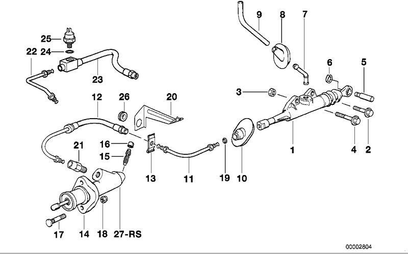 BMW純正パイプラインはまっすぐに設定されています（21521160448）| 21521160448