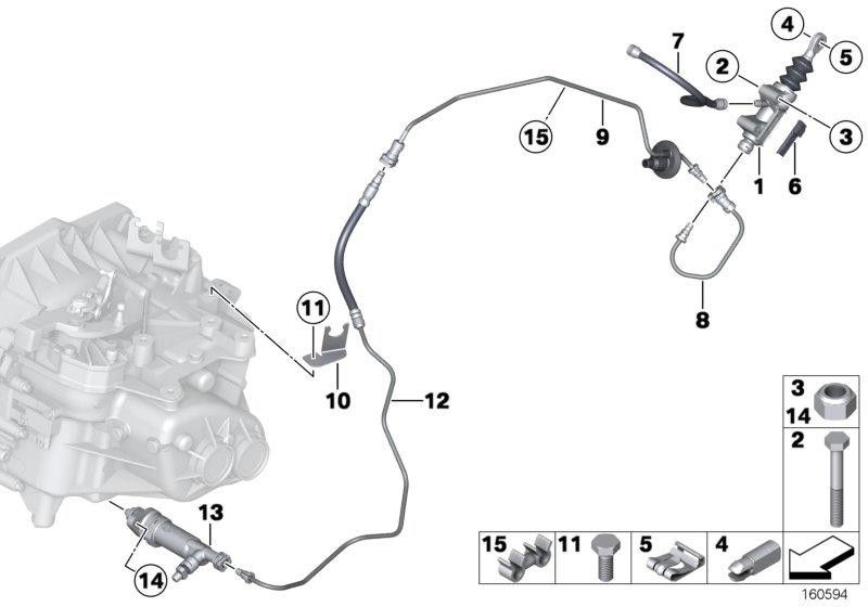 BMW純正カップリングライン（21526863946）| 21526863946