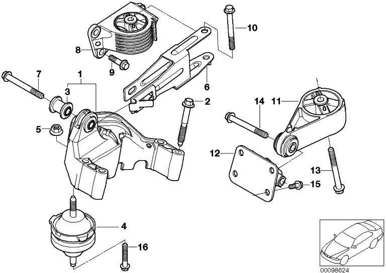 BMW純正トルクススクリューM10x110 mini（22116759570）| 22116759570