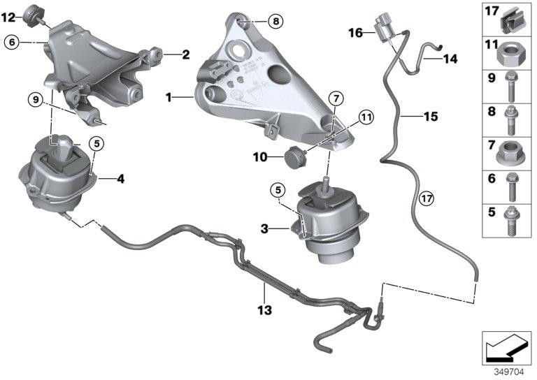 BMW本物のMotortrieBockリンク（22116882029）| 22116882029