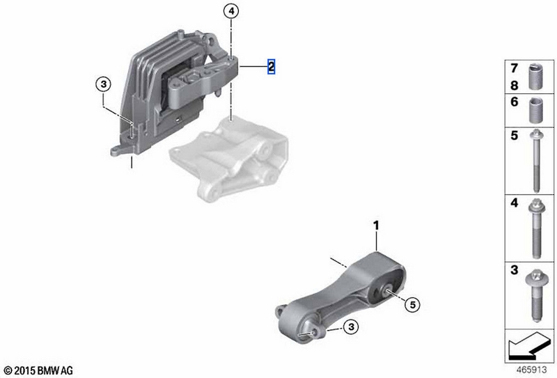 BMW本物モーターベアリング1シリーズF40 2シリーズF45 F46 X1 F48 X2 F39 MINI F55 F55 F56 F60（22118835566）| 22118835566