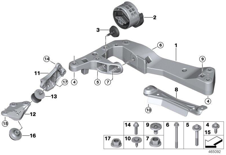 BMW純正ギアボックス範囲（22326861570）| 22326861570