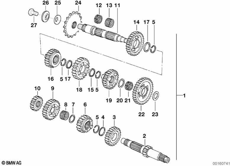 BMW本物のランギア5.ギャング24 Z（23007699383）| 23007699383