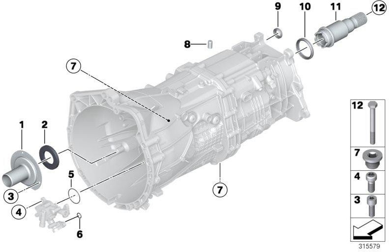 BMW純正Oリング43x2（23108609381）| 23108609381