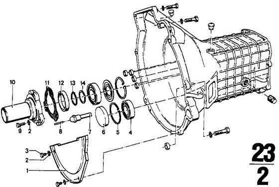 BMW純正グルーブボールベアリング52x20x15（23121231495）| 23121231495