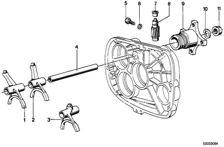 BMW本物のBundmutter R R50/5-R90（23211230084）| 23211230084