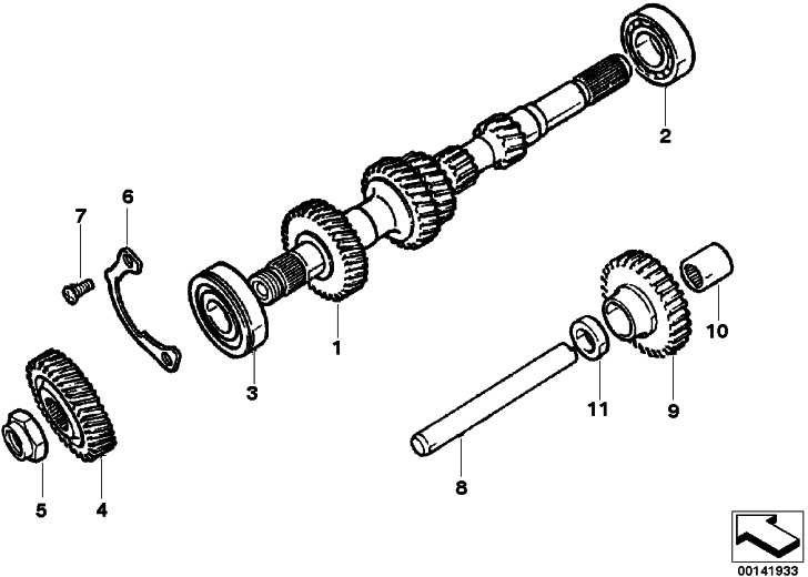 BMW本物のNadellager Mini（23220632667）| 23220632667