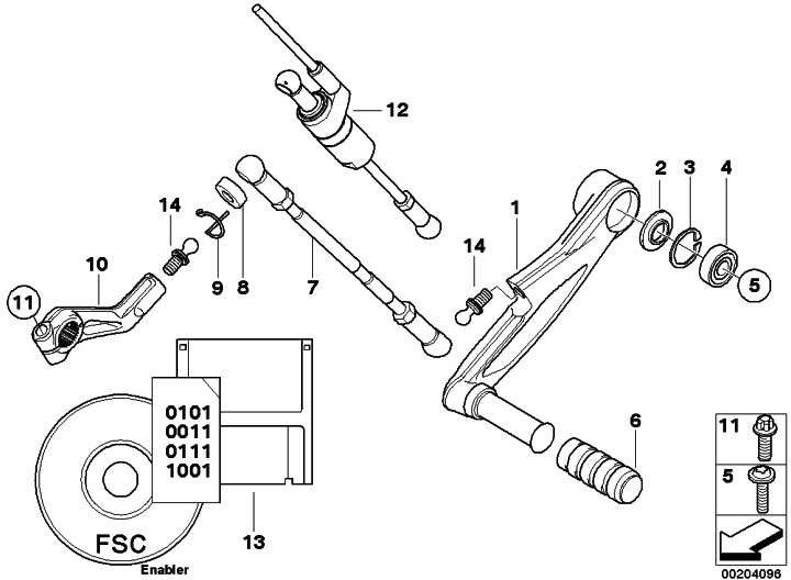 BMW純正リンセンスクリューM8X40-ZNS3 X3 X4 X5 X6（23417676260）| 23417676260