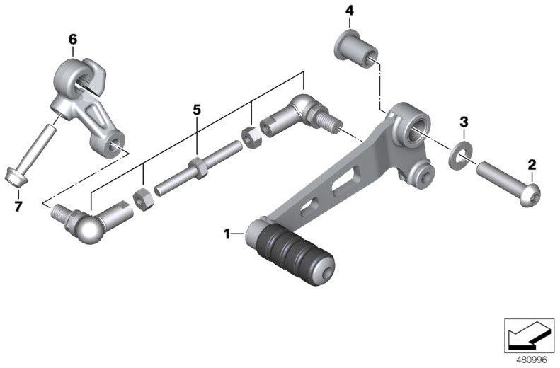 BMW本物のバンドボックス（23418560133）| 23418560133
