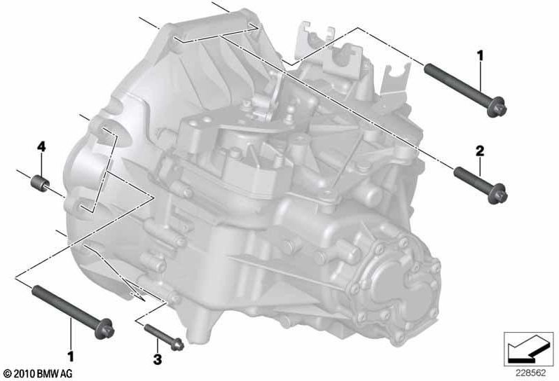 BMW純正ASAネジM12x65x1.75（24007598084）| 24007598084