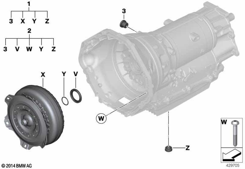 BMW純正修理セットドライブ（24007855288）| 24007855288