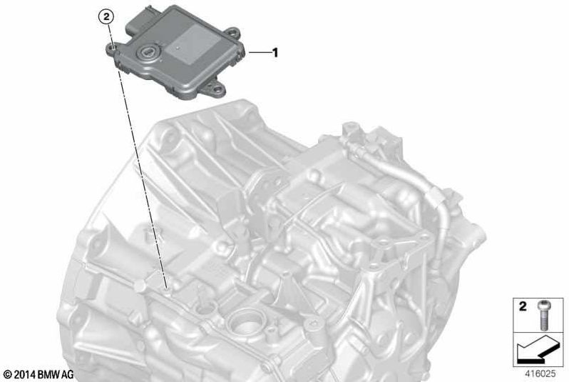BMW純正コントロールユニットEGS GA6F21AW（24008687030）| 24008687030