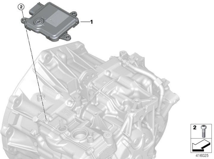 BMW純正コントロールユニットEGS GA8F22AW（24008687031）| 24008687031