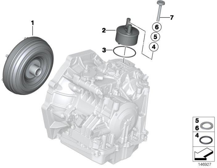 BMW純正インテリアセックスがんM12x1,25x92（24117551092）| 24117551092
