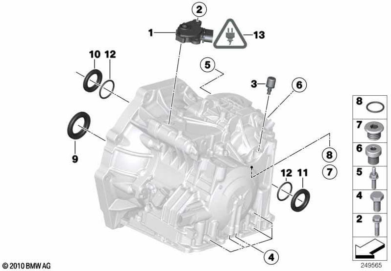 BMW純正クラスプスクリューM18x1.5x12（24117570794）| 24117570794