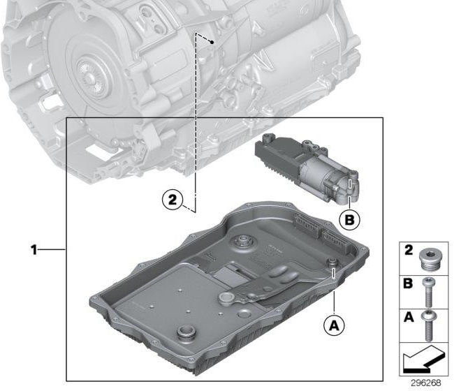 BMW本物の修理セット電気オイルポンプ（24348632199）| 24348632199