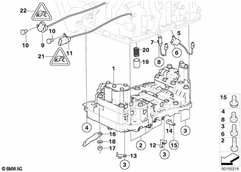 BMW本物のワイヤーハーネス14ピン（24367551111111）| 2436755111