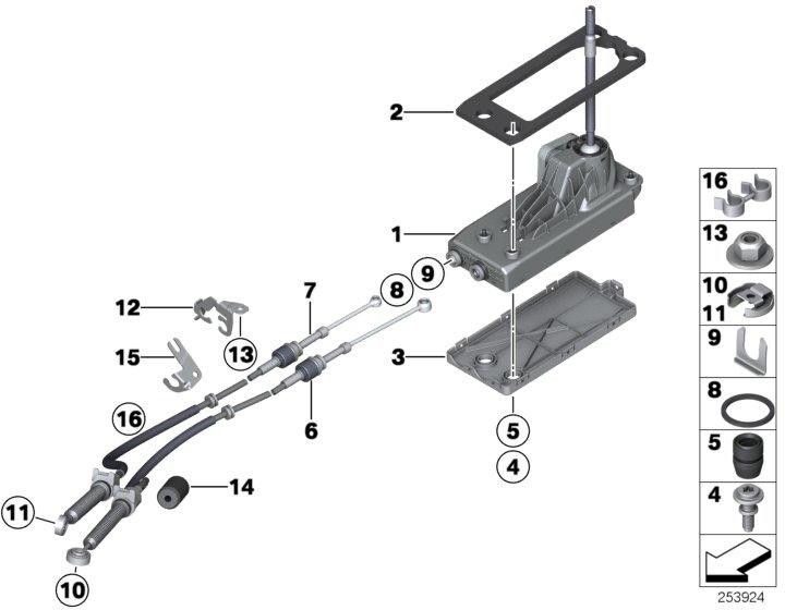 BMW本物のスイッチングボック（25112753810）| 25112753810