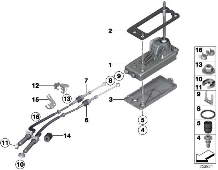 BOWDENZUG MINI（25112754813）のBMW純正クリップ| 25112754813