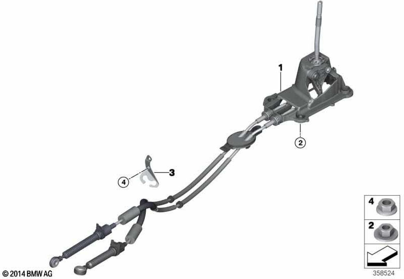 BMW純正回路Complete / 6-Speed（25118630215）| 25118630215