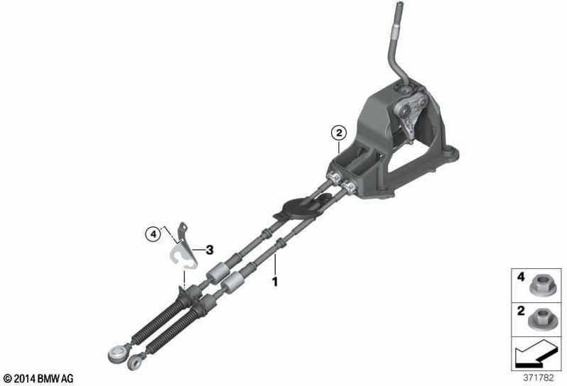BMW純正回路Complete / 6-Speed（25118687536）| 25118687536