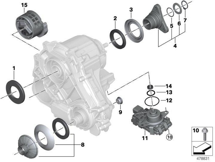 BMW純正セットFullierell ATC13（27108686654）| 27108686654