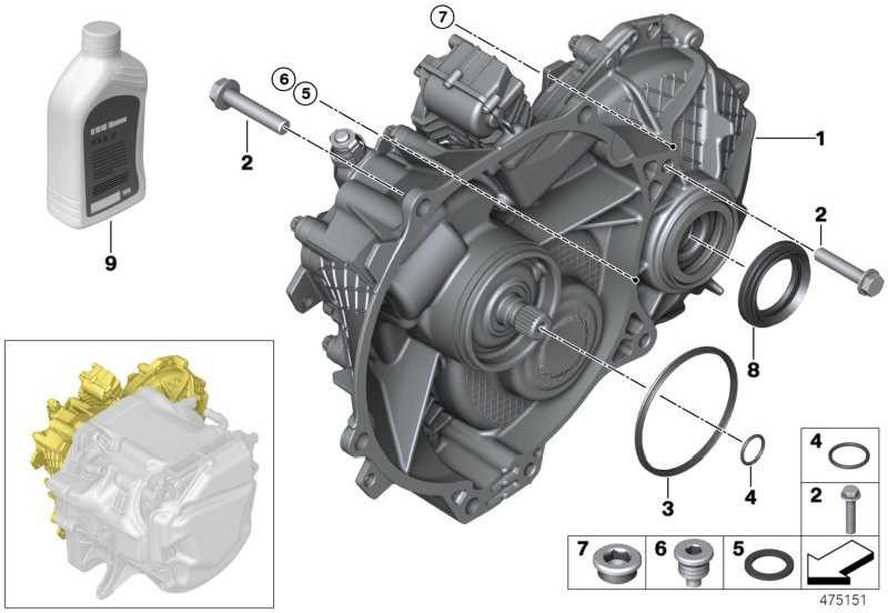 BMW純正E-ギアGE1B132H I3（27208681526）| 27208681526