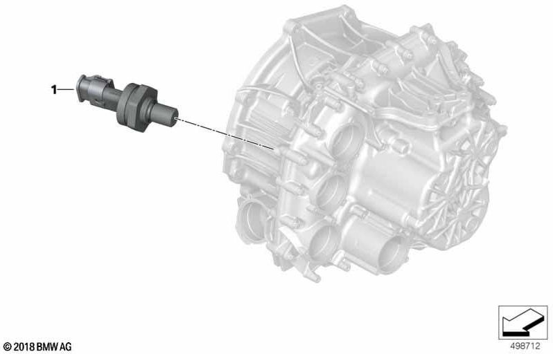 BMW純正ギアオイル圧力センサー7DCT300（28008486556）| 28008486556