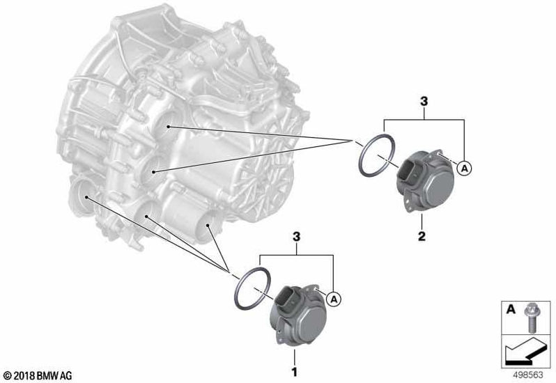 BMW純正MontageKit e-Motor 7DCT300（28008486561）| 28008486561