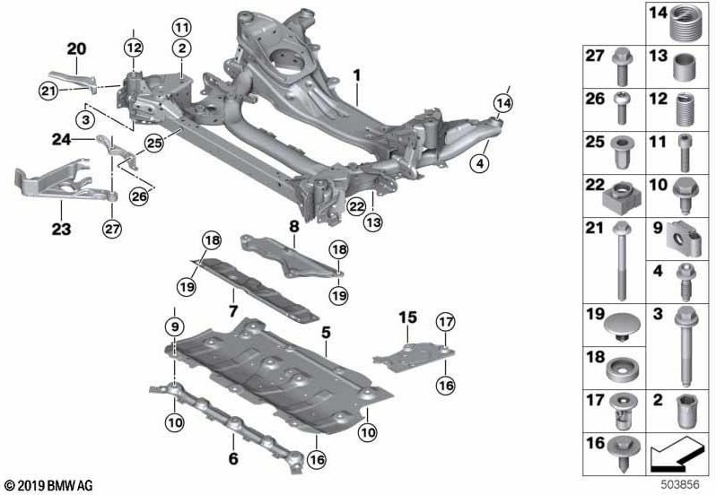 BMW純正Schubfeld（31106878580）| 31106878580