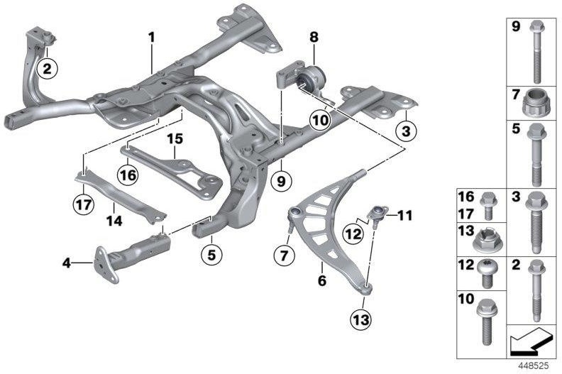BMWフランジM14x127-10.9（31109804192）のBMW 31109804192