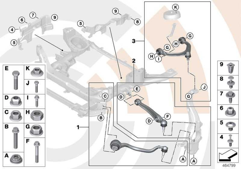 BMW純正修理セットQuerlenker左以下の左値x5 x6（31122413485）| 31122413485