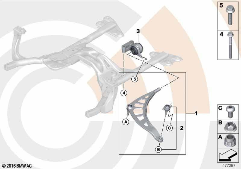 BMW純正修理セットサイクリングジョイントバリューライン（31122444416）| 31122444416