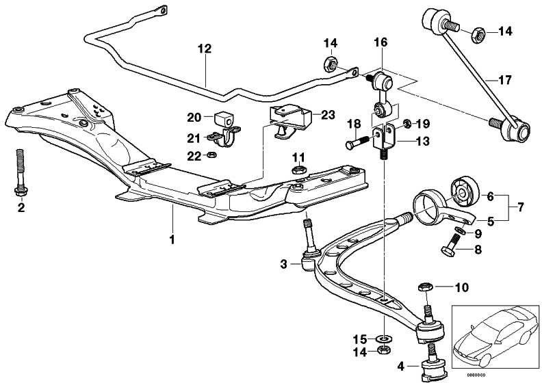 BMW純正Querlenker左3シリーズZ3（31126758513）| 31126758513