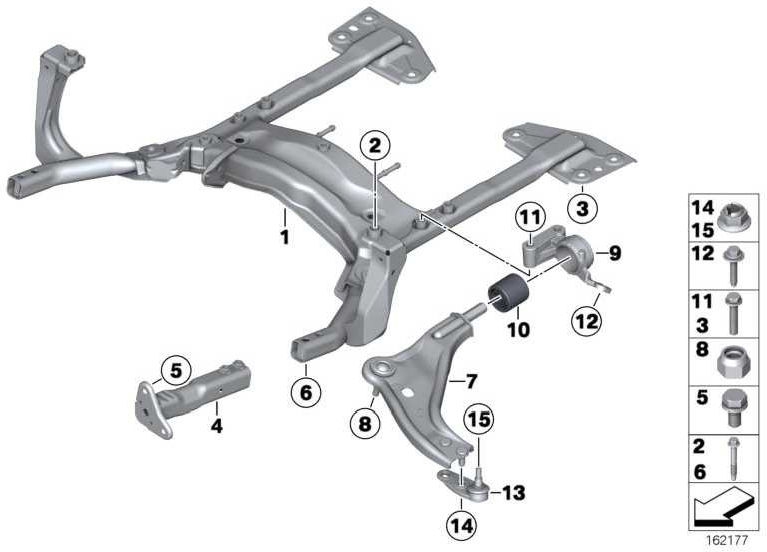BMW純正ハイドロレーガーD = 66mm（31126783185）| 31126783185
