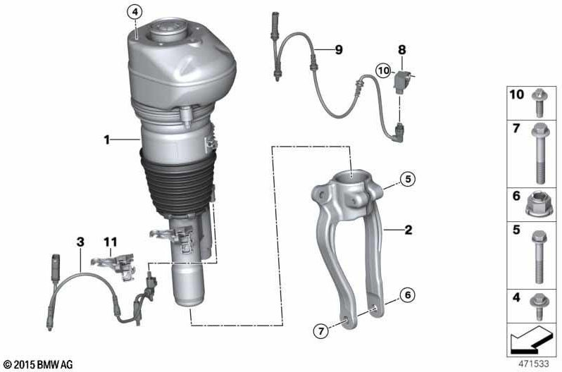 BMW純正シートホルダー左（31126861199）| 31126861199