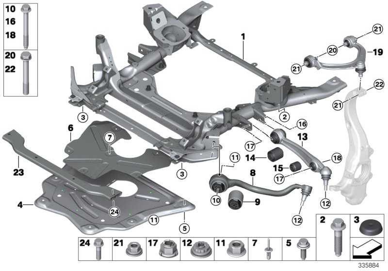 BMW右下に本物のQuerlenker右x5 x6（31127850158）| 31127850158