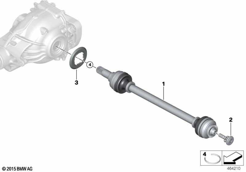 BMW圧縮スプリングM16x1.5x90（31206799717）を備えた本物のバンドネジ| 31206799717